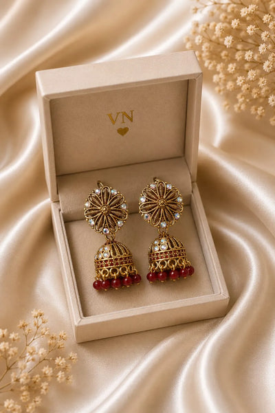 Multicolor Jhumka Earring